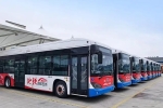 吉利星際純電動(dòng)城市客車(chē)交付甘肅天水、江蘇南通