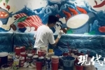 暖！他在街角畫了只小倉(cāng)鼠，陌生人給它點(diǎn)了盞燈